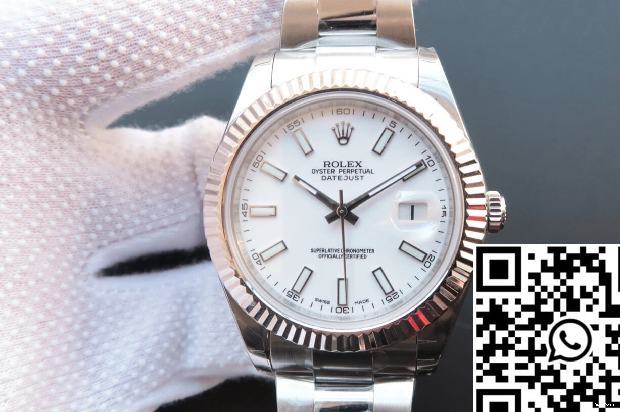 Rolex White Datejust Dial Factory M126334-0009 EW 0903
